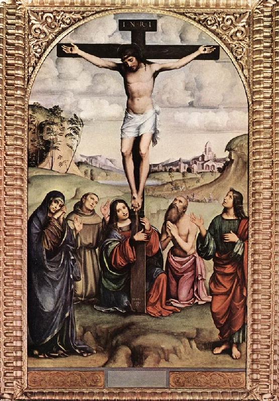 FRANCIA, Francesco Crucifixion xdfgs oil painting picture